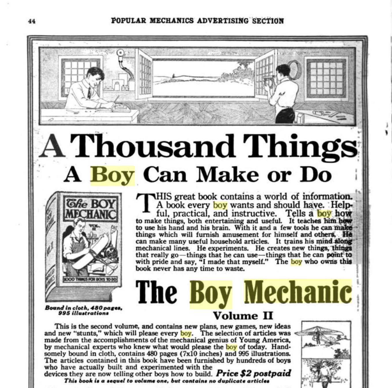 Recommended: “The Boy Mechanic”